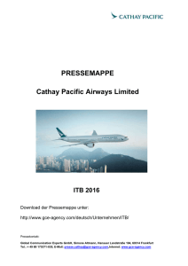 Cathay Pacific Airways Limited