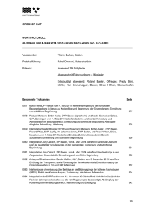 Text und Begr&uuml;ndung - beim Kanton Aargau