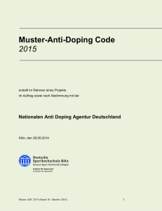 artikel 2 verstösse gegen anti-doping-bestimmungen
