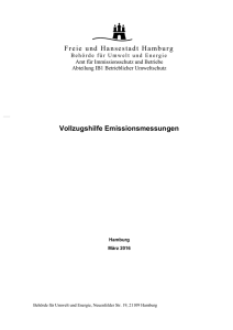 Vollzugshilfe Emissionsmessungen