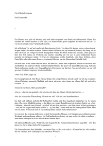 Erich Maria Remarque Drei Kameraden I Der Himmel war gelb wie