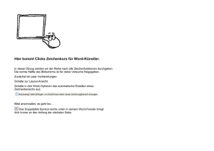 Zeichenkurs - Informatik