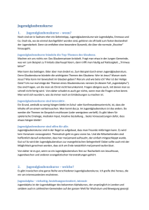 Artikel Jugendglaubenskurse - Evangelische Jugend in Sachsen