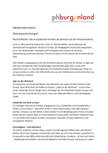 Medieninformation - Pädagogische Hochschule Burgenland