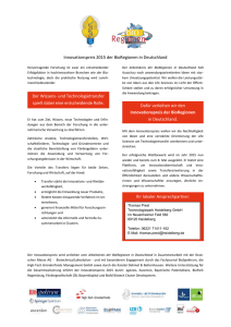 Bewerbungsmappe – Innovationspreis2015