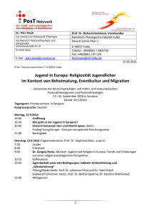 Herrn - Konferenz der deutschsprachigen Pastoraltheologen