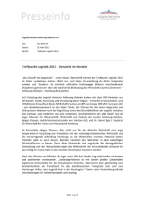 Treffpunkt Logistik 2012 - Logistik Initiative Schleswig