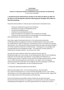 2.2 Zum SGB IX Teil 2 (neu)