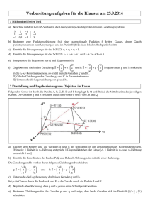 GK Mathematik, 13d Übungen: Exponentialfunktionen