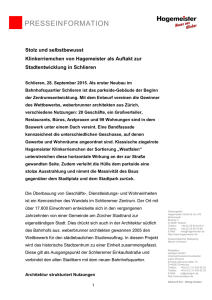 Presseinformation (doc) - presigno Unternehmenskommunikation