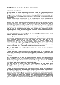 Heinrich Lummer Interview Durch Abstimmung - TP