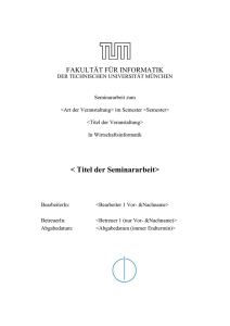 Technische Universit&auml;t M&uuml;nchen