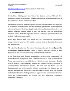 Germanistische Sprachwissenschaft_Rössler Claudia Max WS 2009