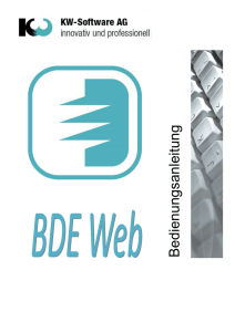 BDE - KW-Software AG
