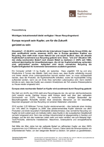 Briefbogen - Deutsches Kupferinstitut