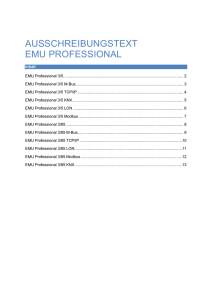 EMU Professional 3/5 - Rudolf Kiesewetter Messtechnik GmbH