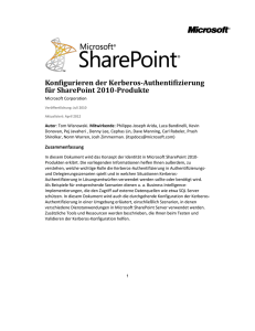 Kerberos-Authentifizierung für SQL OLTP (SharePoint Server 2010)