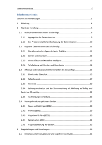 Die Arbeit ist in einen theoretischen und einen empirischen Teil
