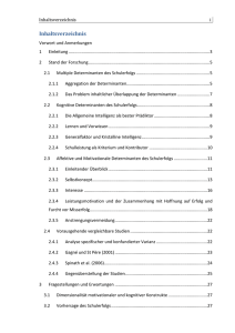 Die Arbeit ist in einen theoretischen und einen empirischen Teil