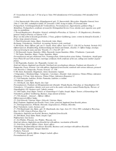 IV. Verzeichnis der bis zum 7. IV list of up to 7Juni 1943