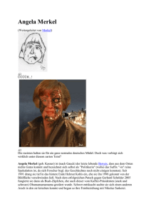 Bearbeiten Fakten &uuml;ber Angela Merkel
