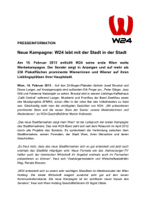 Neue Kampagne - Wien Holding