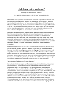 Vortrag über Demenz von Rupert Aschauer