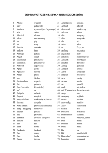 990 najpotrzebniejszych niemieckich słów