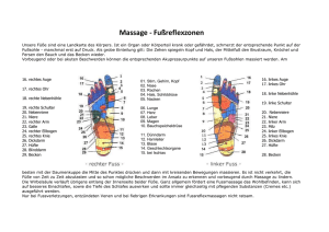Massage - Fußreflexzonen - Germ-BKAL