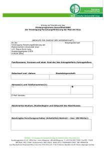 BEILAGEN – in hard copy UND elektronisch in Form EINES pdf