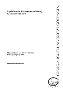 L. Angaben zur Person - Georg-August