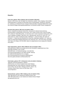 Biografie_Das Anliegen - Salzburger Kunstverein