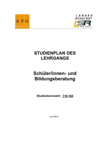 Curriculum NEU 2015 - Schulpsychologie Tirol