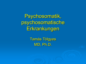 Psychosomatik, psychosomatische Erkrankungen