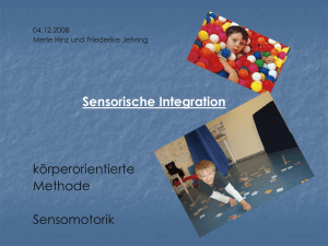 Die sensorische Integrationstherapie
