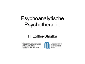 Lehrunterlage Psychoanalyt. Th. 2