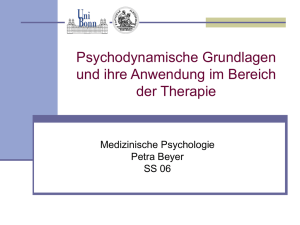 Psychodynamik, P. Beyer