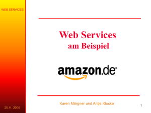 Web Services am Beispiel