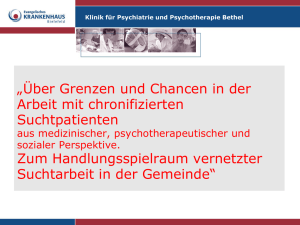 Klinik für Psychiatrie und Psychotherapie Bethel