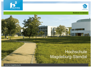PowerPoint-Präsentation - Hochschule Magdeburg