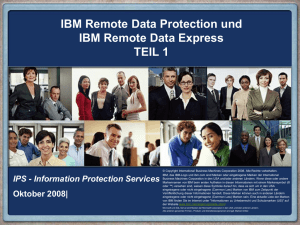 Remote Data Protection