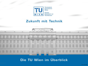 Bauingenieurwesen - Technische Universität Wien