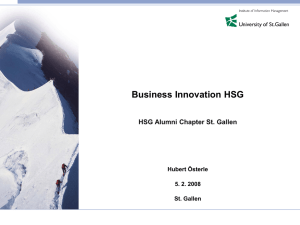 PowerPoint-Präsentation - IWI-HSG