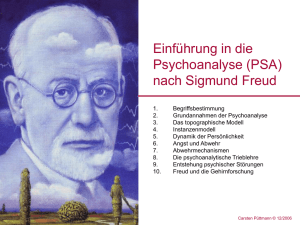 Psychosexuelle Entwicklung nach Sigmund Freud