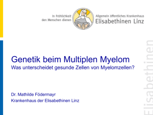 Dr. Mathilde Födermayr: Genetik beim Multiplen
