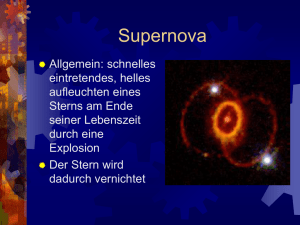 Supernova - Lutz Siebert
