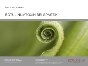 Spastik - evidentia