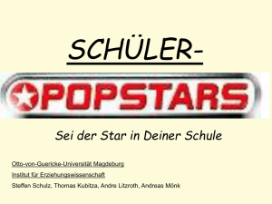 SchülerPopstars - Otto-von-Guericke