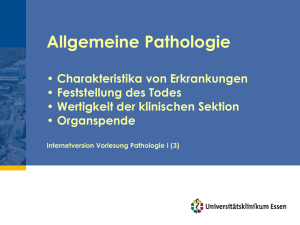 Internetversion: "Allgemeine Pathologie"