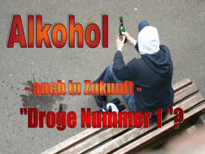 Alkoholprojekt Powerpointpr&auml;sentation